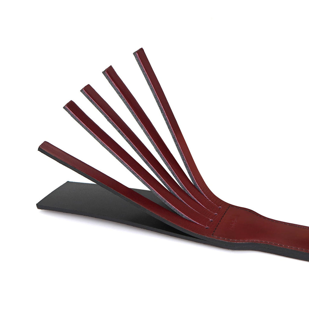 WINE LEATHER PADDLE