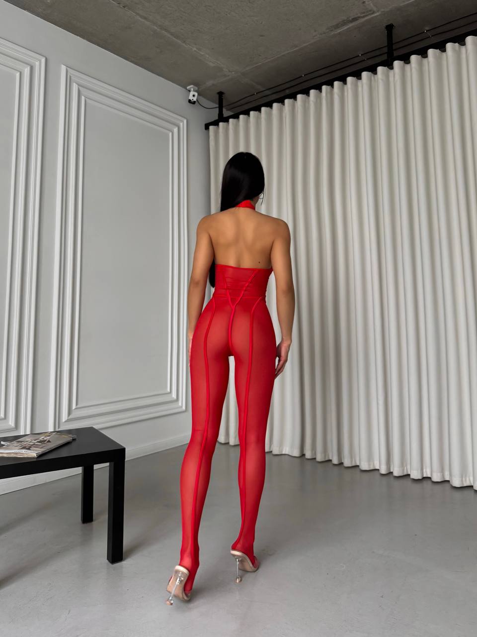 NAOMI ROUGE JUMPSUIT