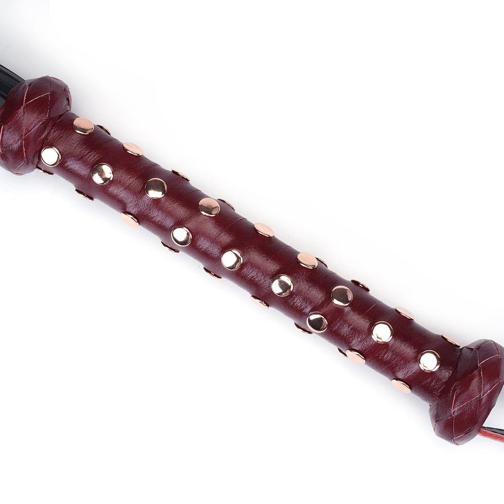 WINE LEATHER FLOGGER