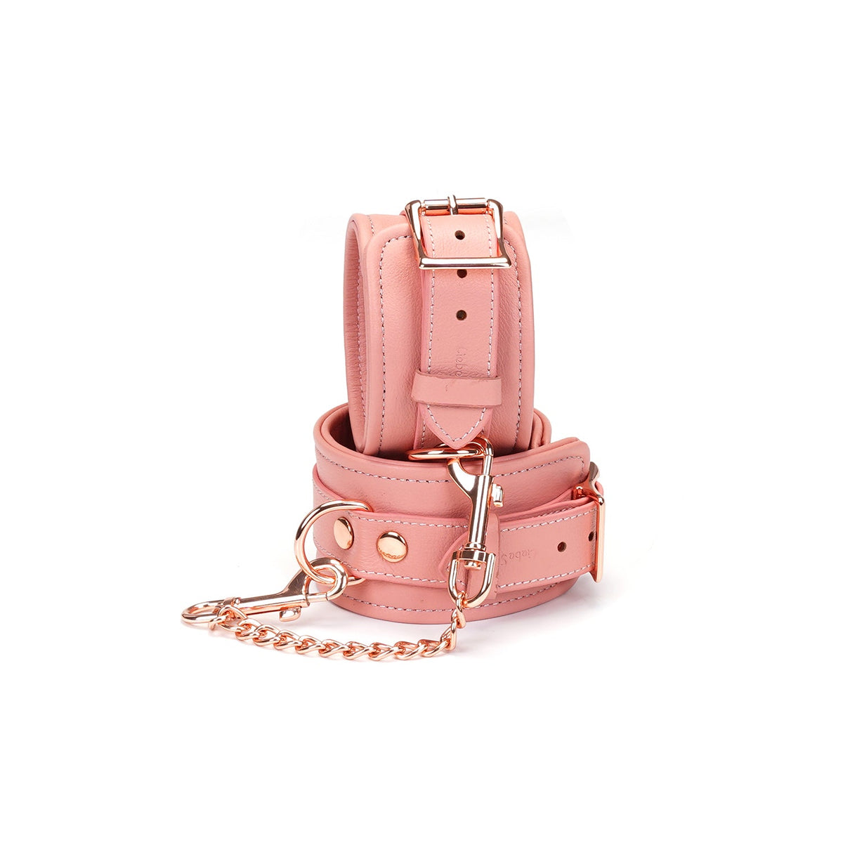 CANDY LEATHER HANDCUFFS