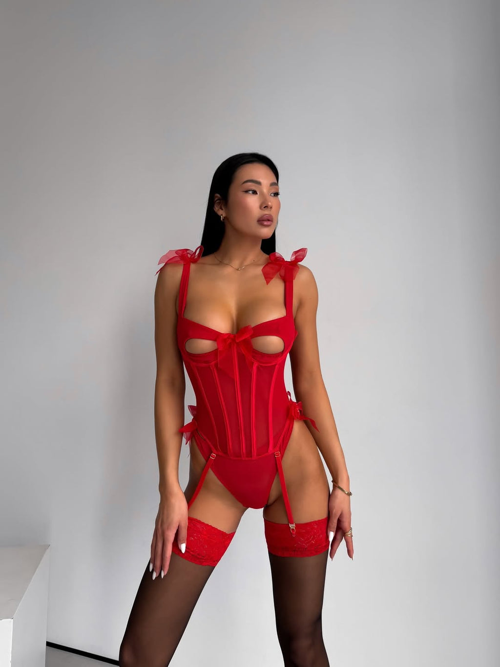 CARLY ROUGE BODYSUIT