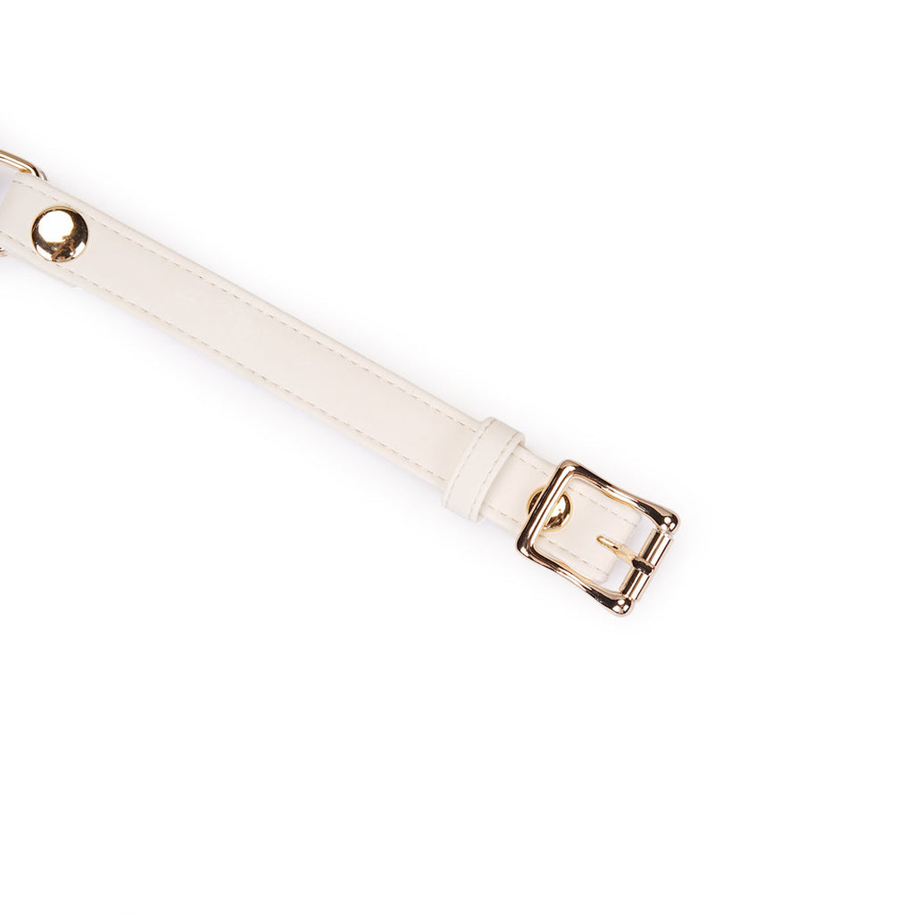 BUDOIR BALL GAG WITH LEATHER STRAPS