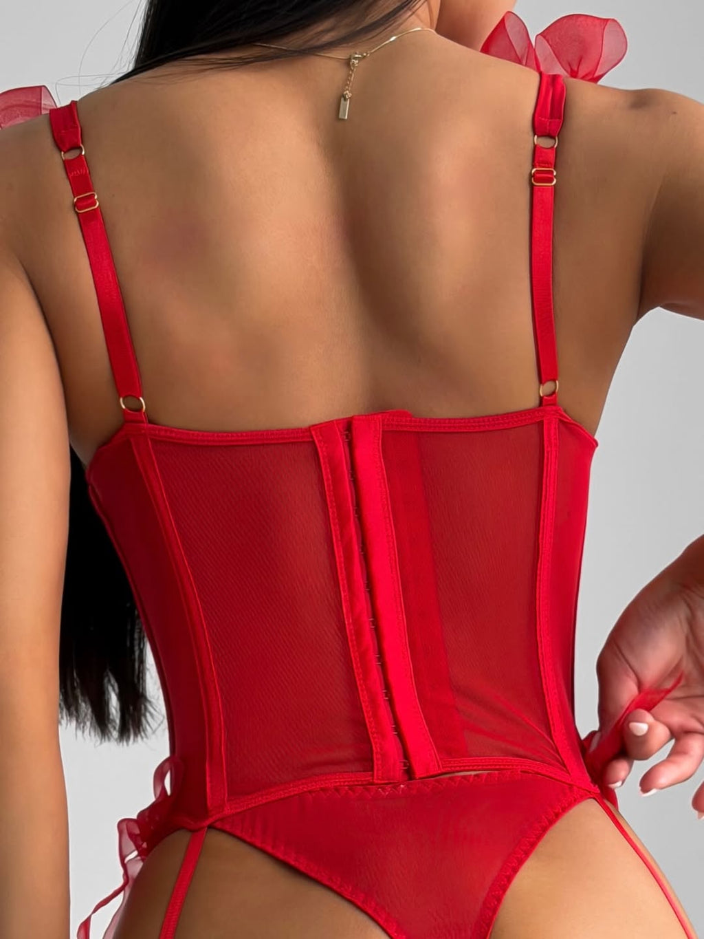 CARLY ROUGE BODYSUIT