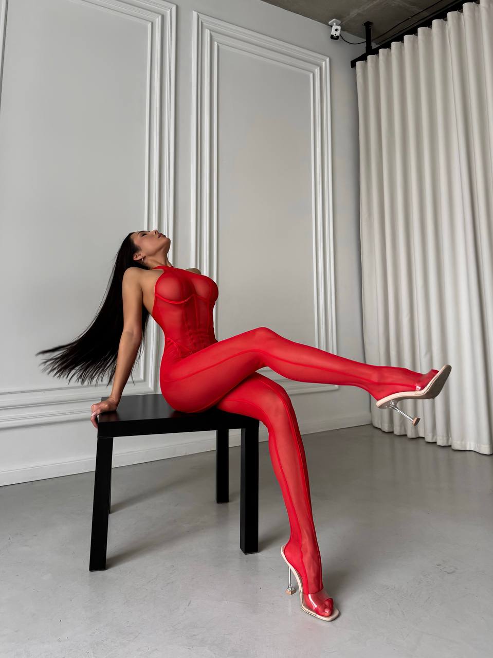 NAOMI ROUGE JUMPSUIT