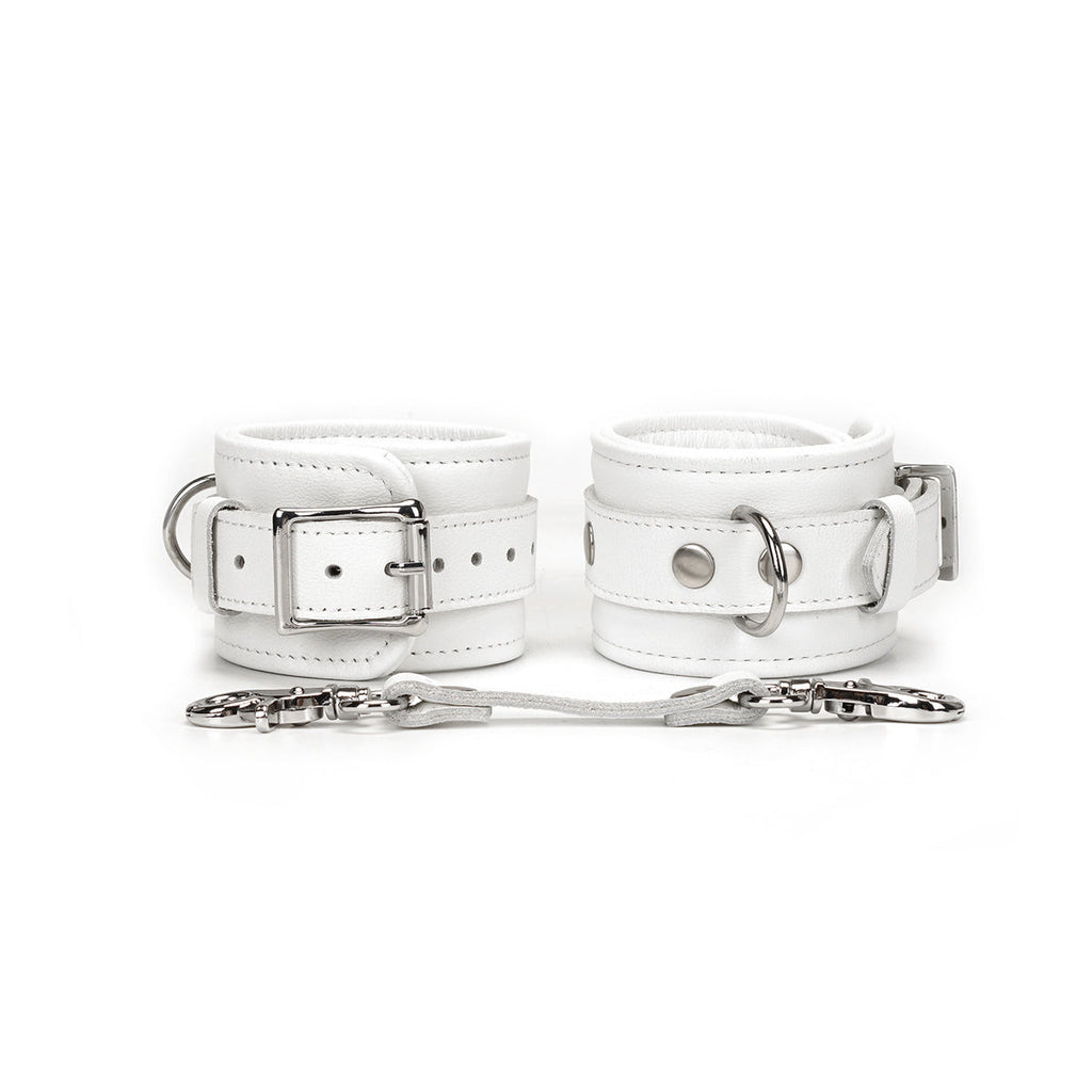 BLANC LEATHER HANDCUFFS