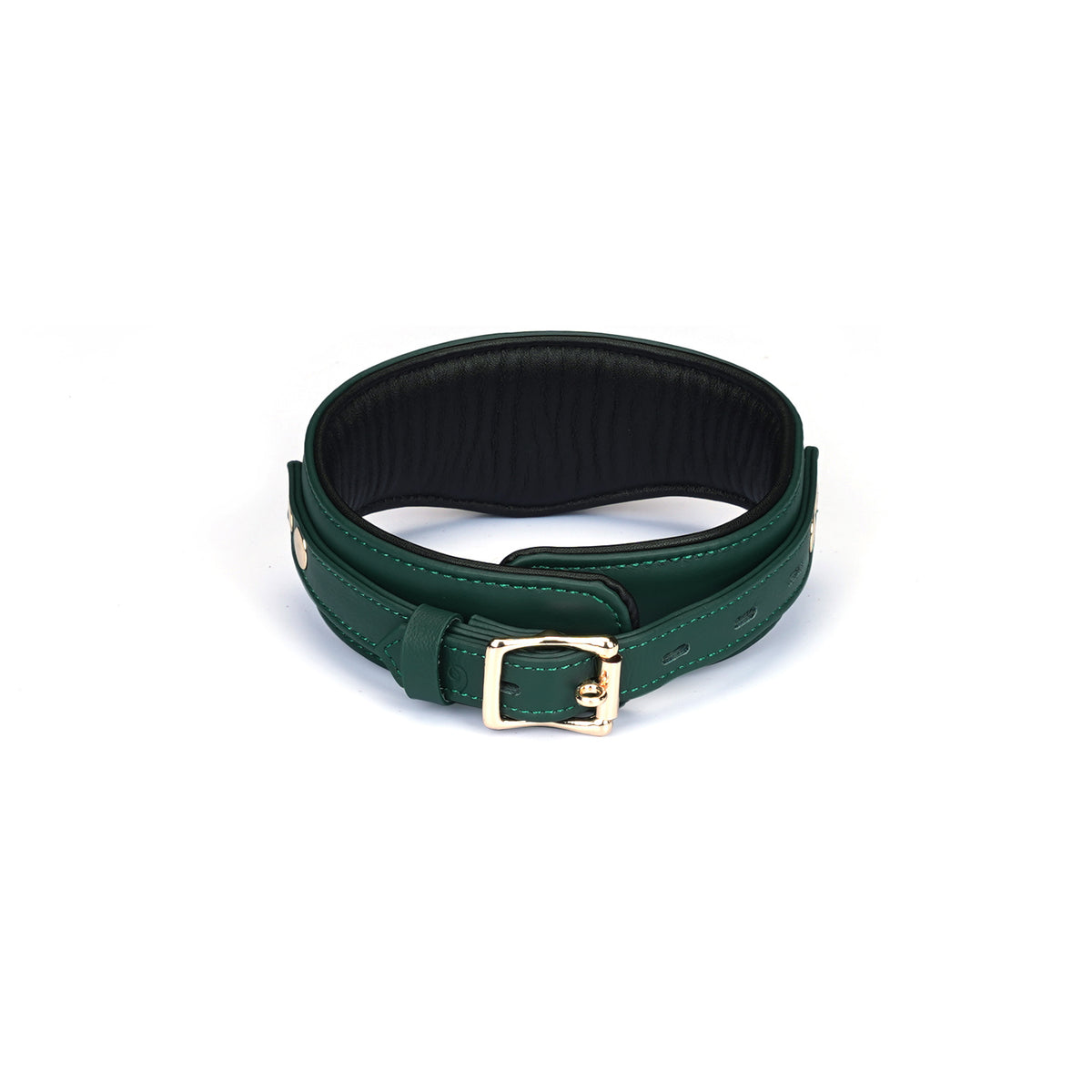 LUX LEATHER MOSSY COLLAR
