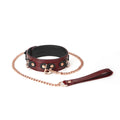 WINE LEATHER COLLAR