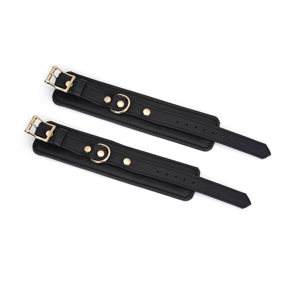 NOIR LEATHER HANDCUFFS