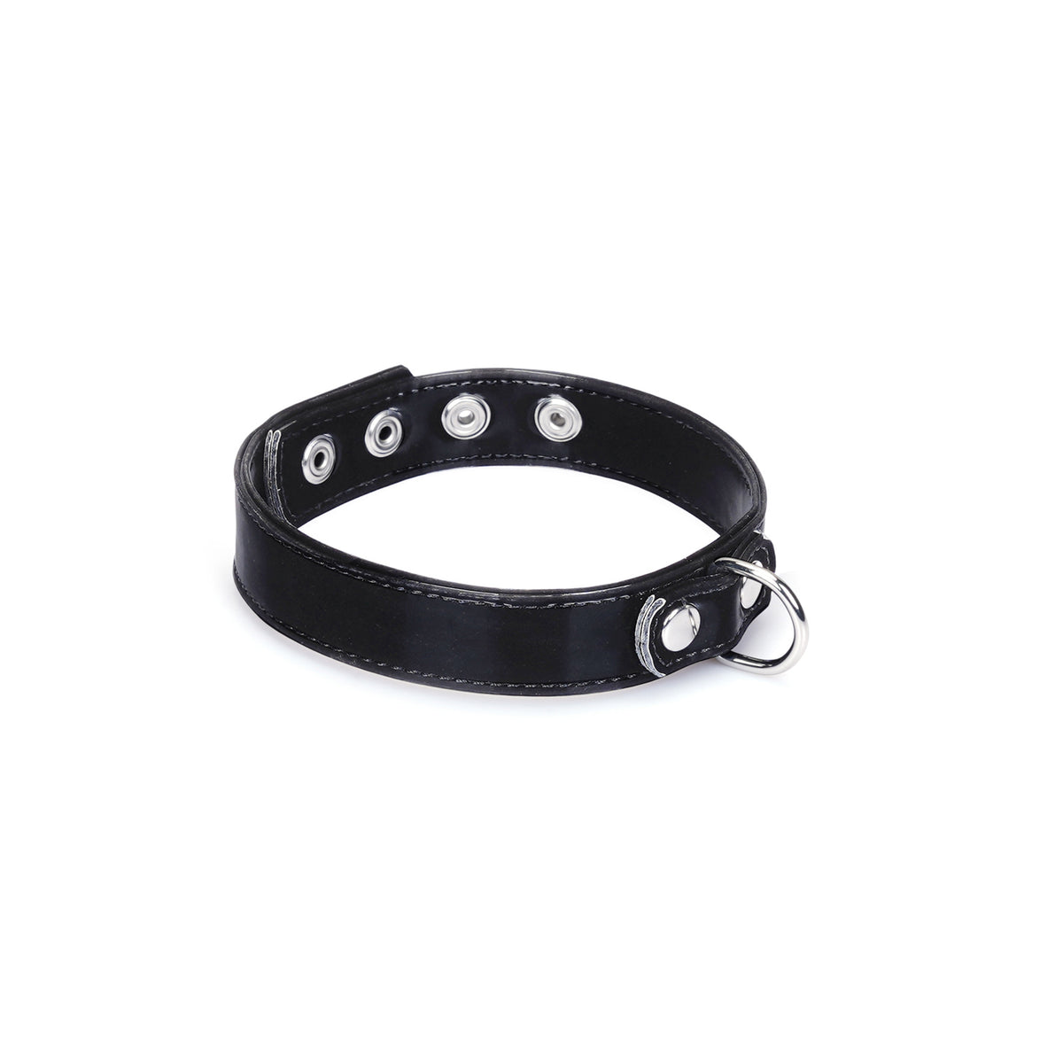 NOIR LEATHER COLLAR WITH NIPPLE CLAMPS