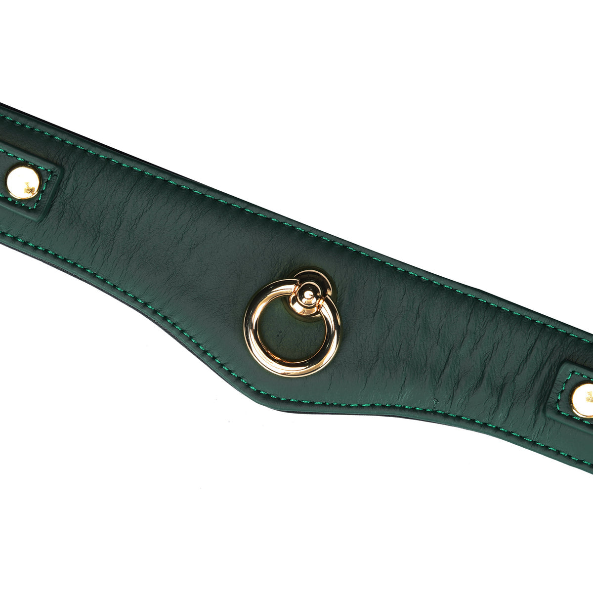 LUX LEATHER MOSSY COLLAR