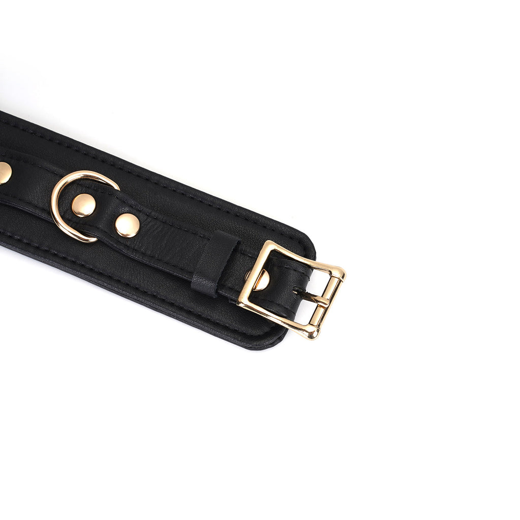 NOIR LEATHER HANDCUFFS