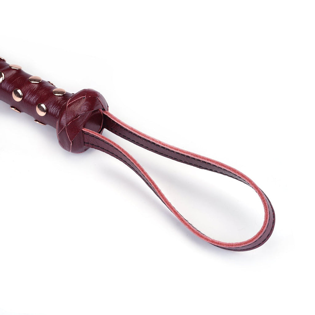 WINE LEATHER FLOGGER