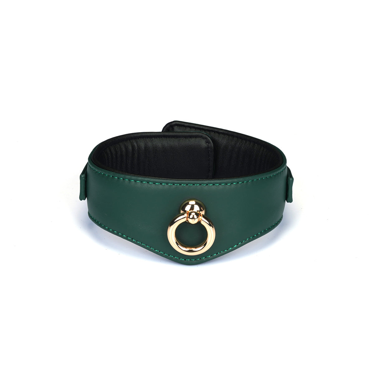 LUX LEATHER MOSSY COLLAR