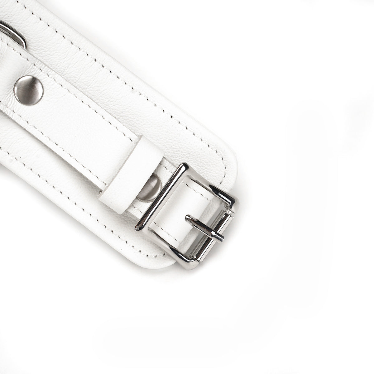 BLANC LEATHER HANDCUFFS