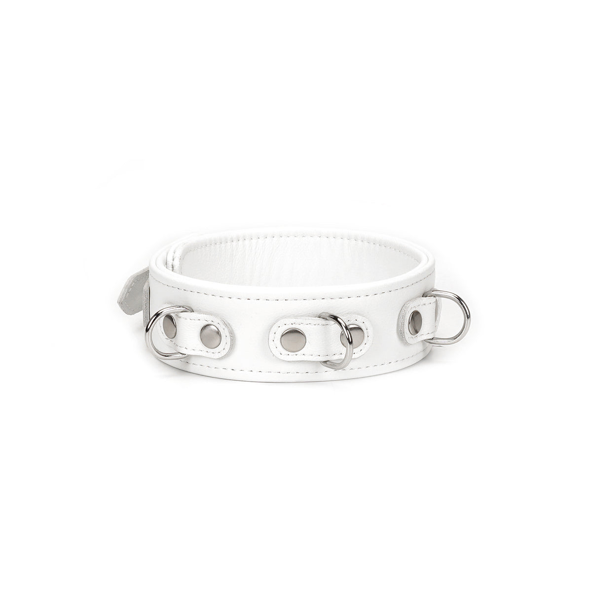 BLANC LEATHER COLLAR