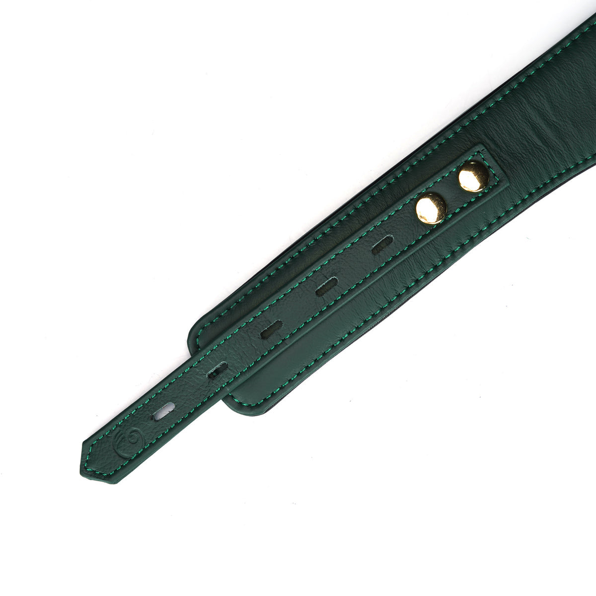 LUX LEATHER MOSSY COLLAR