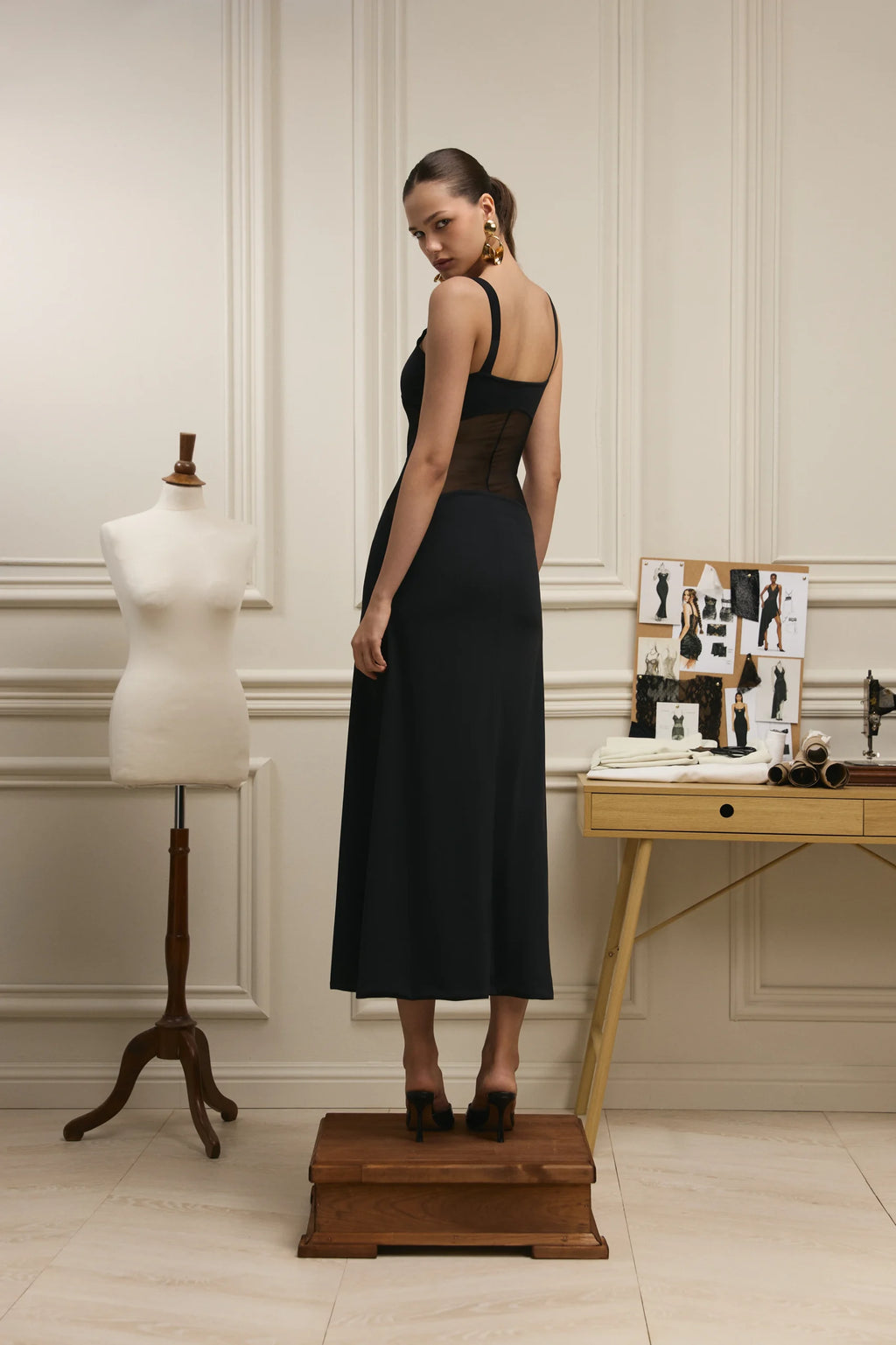 MELANY NOIR DRESS