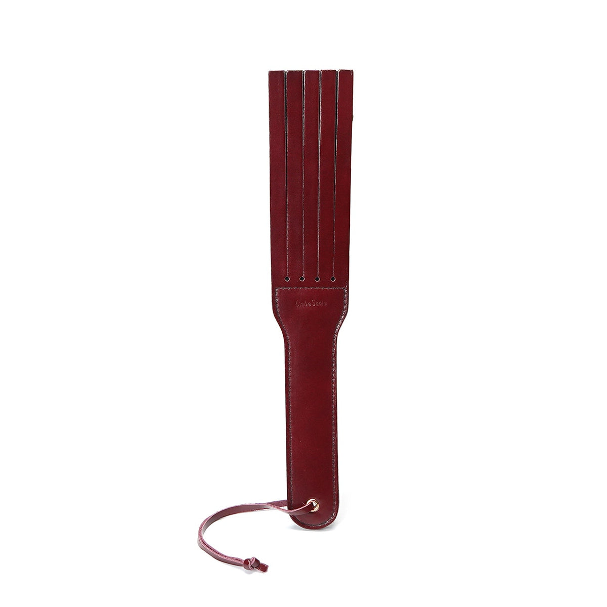 WINE LEATHER PADDLE