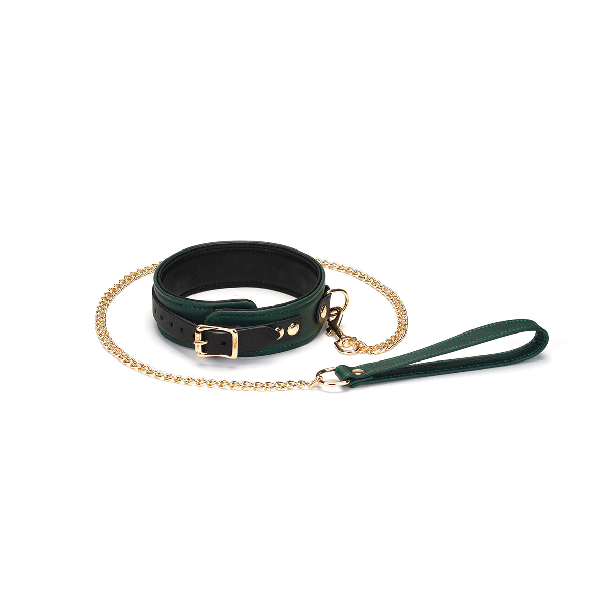 MOSSY LEATHER COLLAR