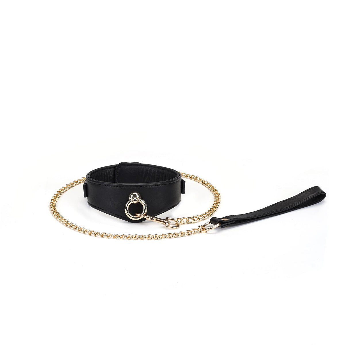 LUX LEATHER NOIR COLLAR