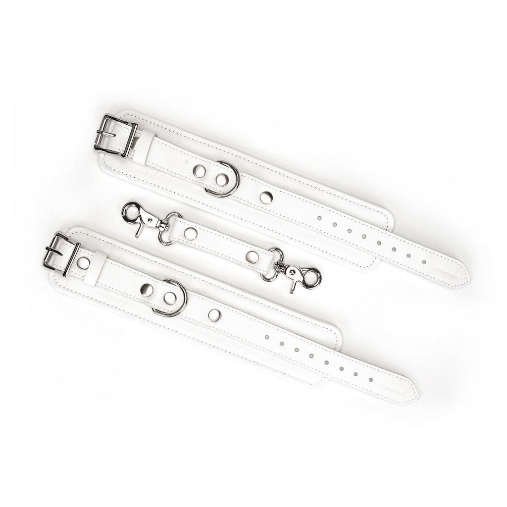 BLANC LEATHER HANDCUFFS