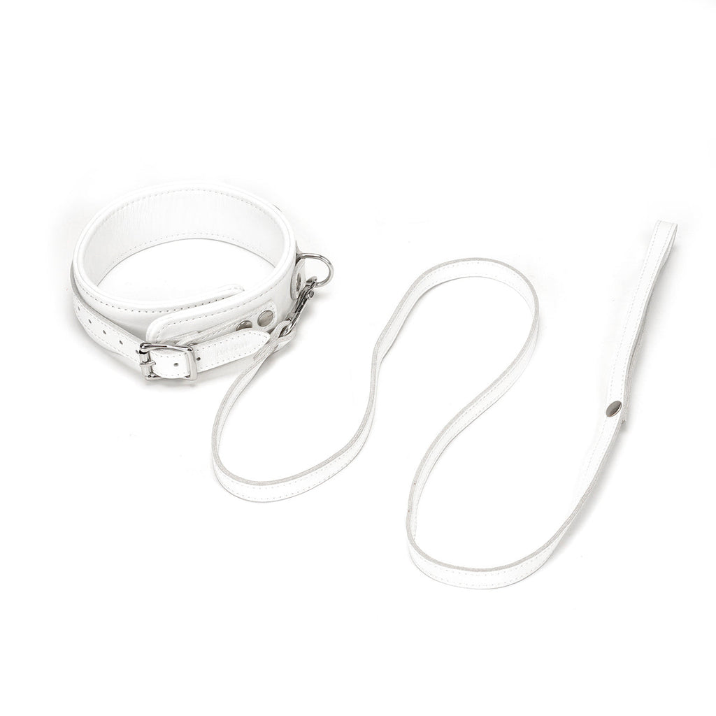 BLANC LEATHER COLLAR