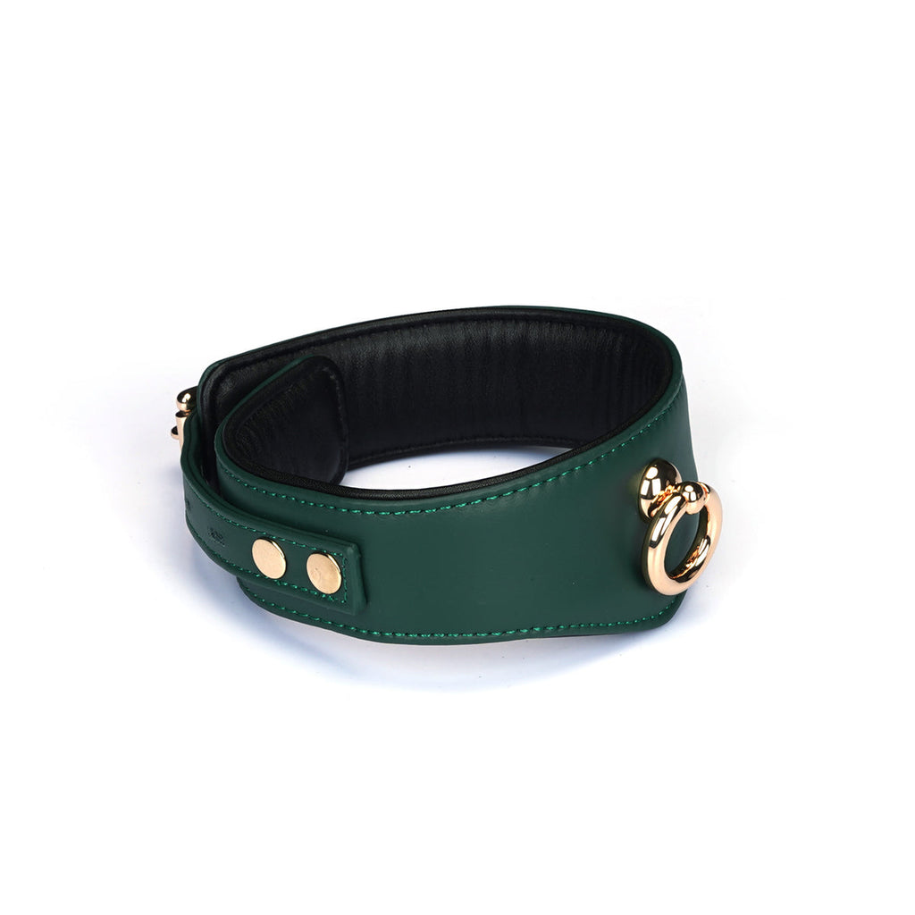 LUX LEATHER MOSSY COLLAR