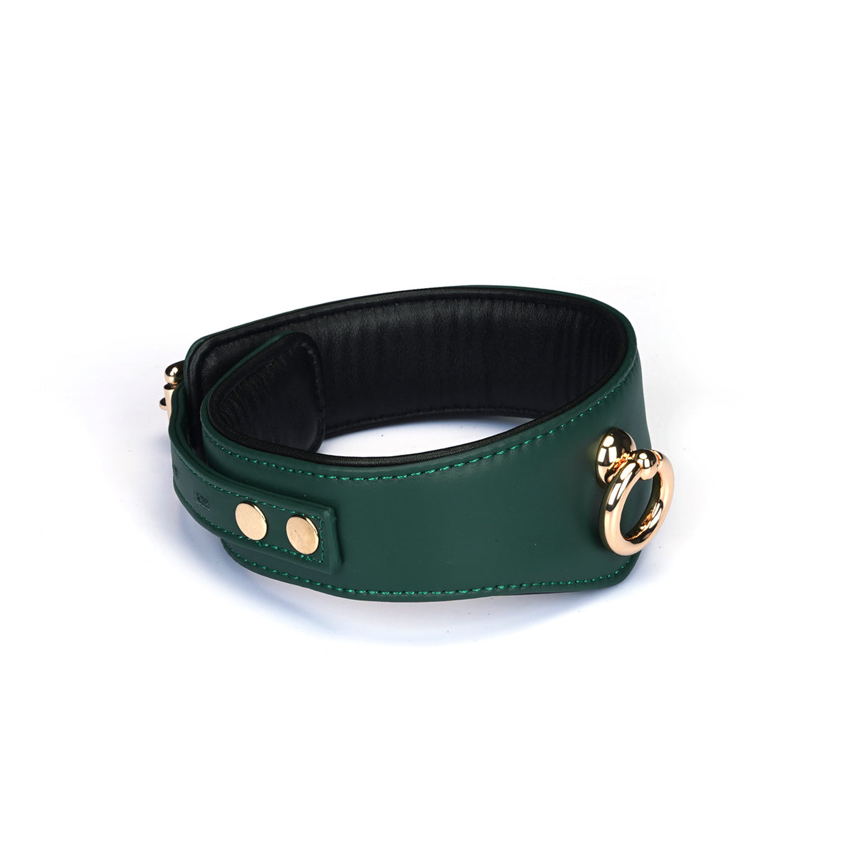 LUX LEATHER MOSSY COLLAR