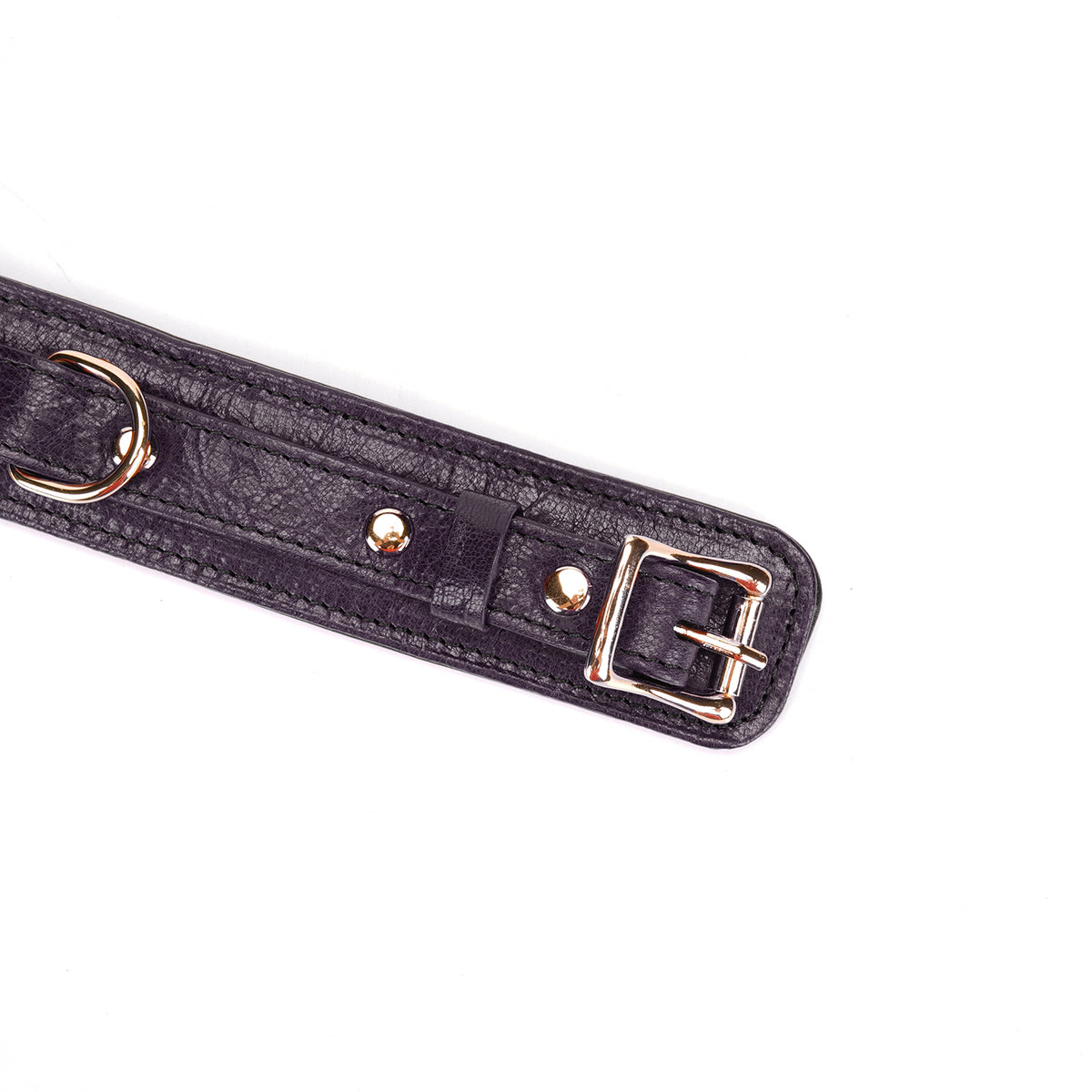 PURP LEATHER COLLAR